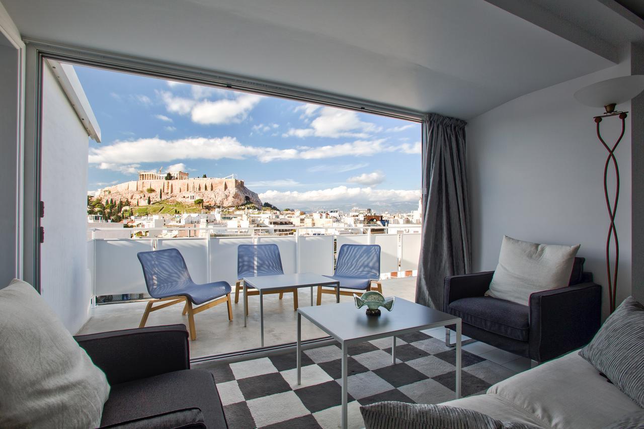 Bright Apartment With Stunning Acropolis Views! Sg5 Атина Екстериор снимка